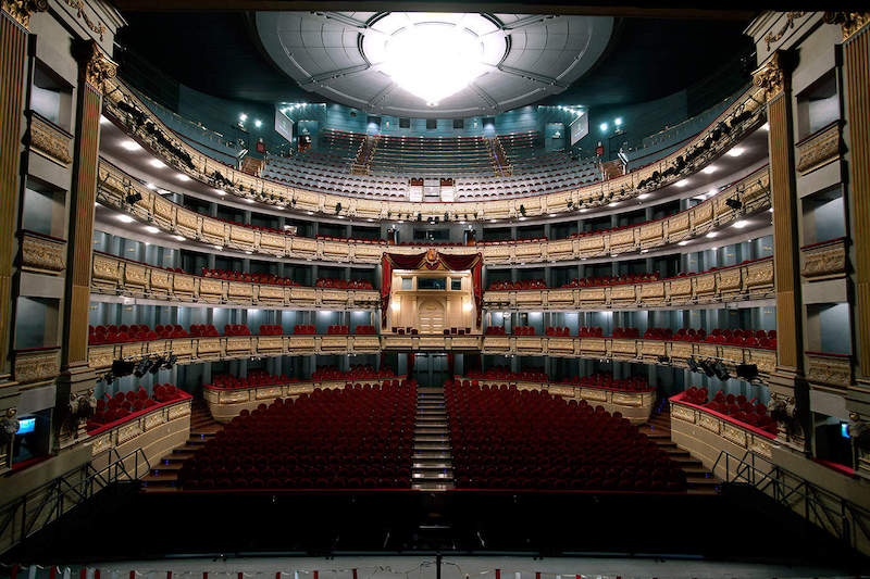 Intérieur du Teatro Real de Madrid