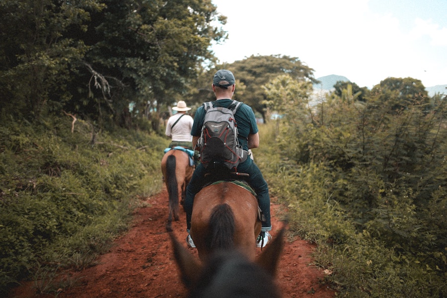 Balade à cheval à Cuba