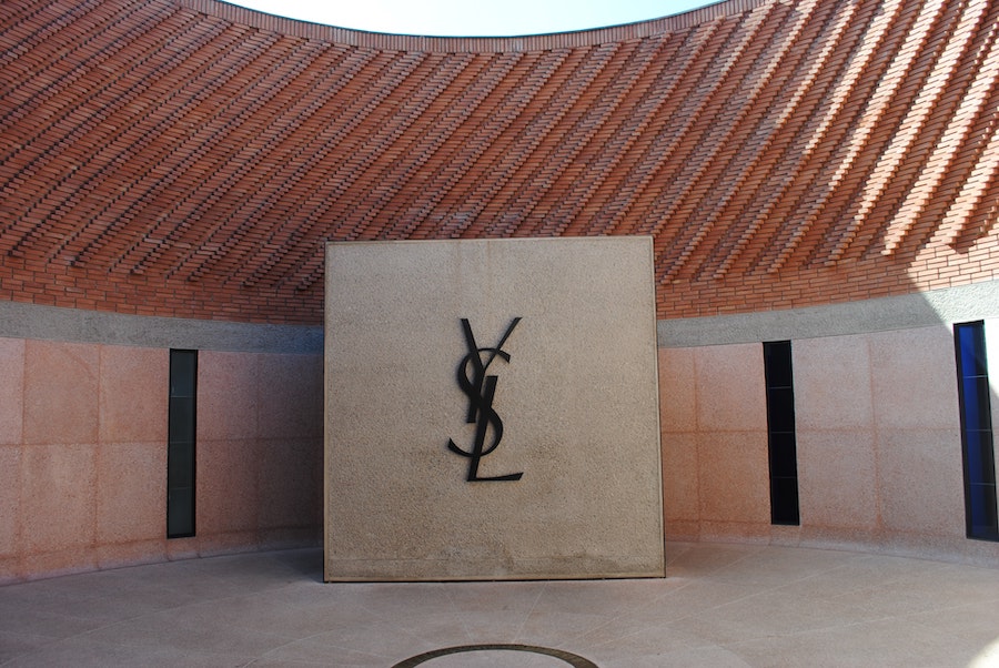 Extérieur du musée Yves Saint Laurent à Marrakech