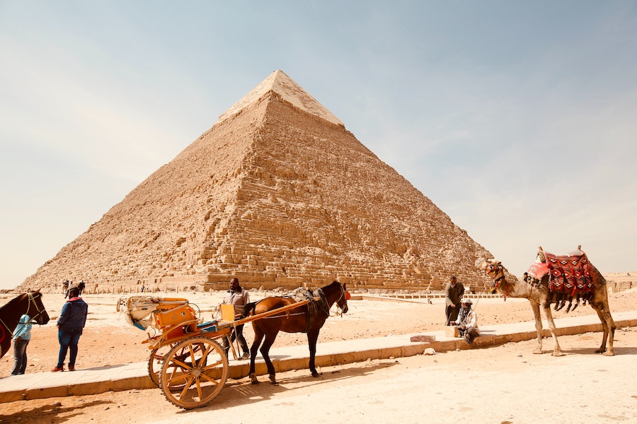 Pyramides en Egypte