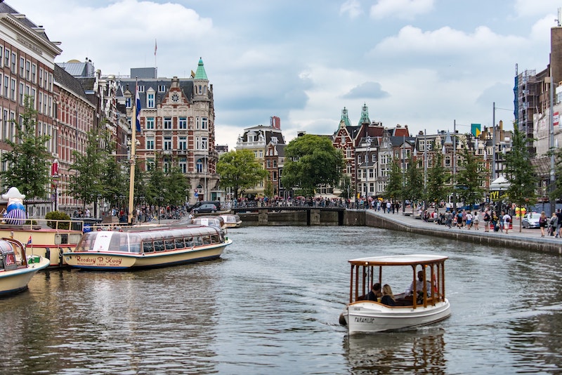 Croisière en bateau sur les canaux d'Amsterdam