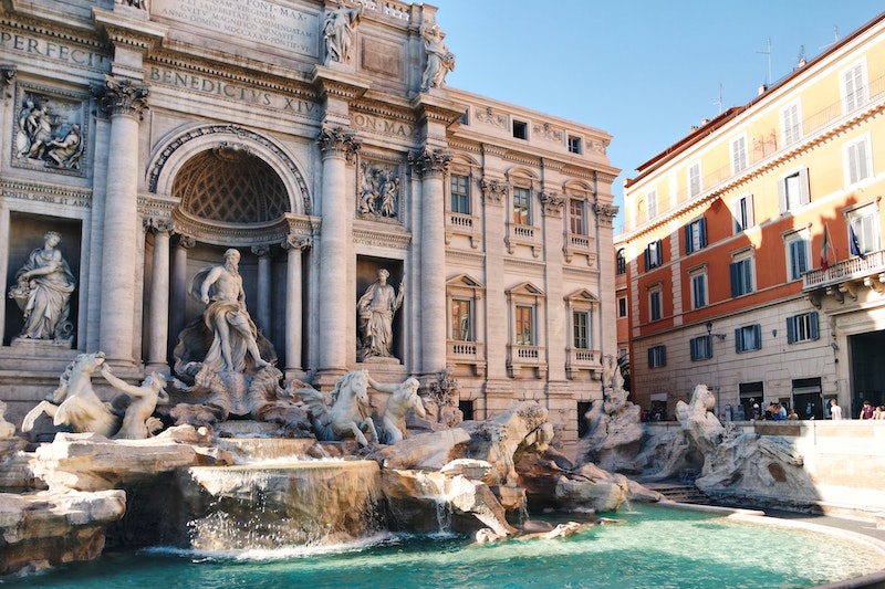 Fontaine de Trevi à Rome