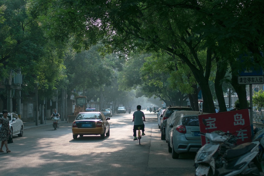 Se rendre en taxi à la Grande Muraille de Chine