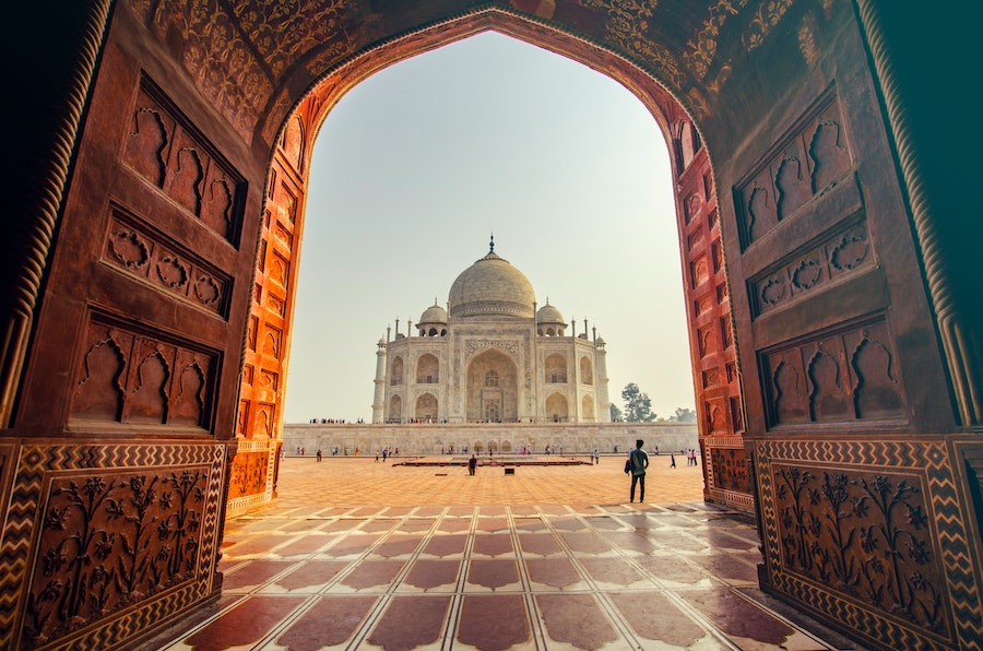 Le Taj Mahal en Inde