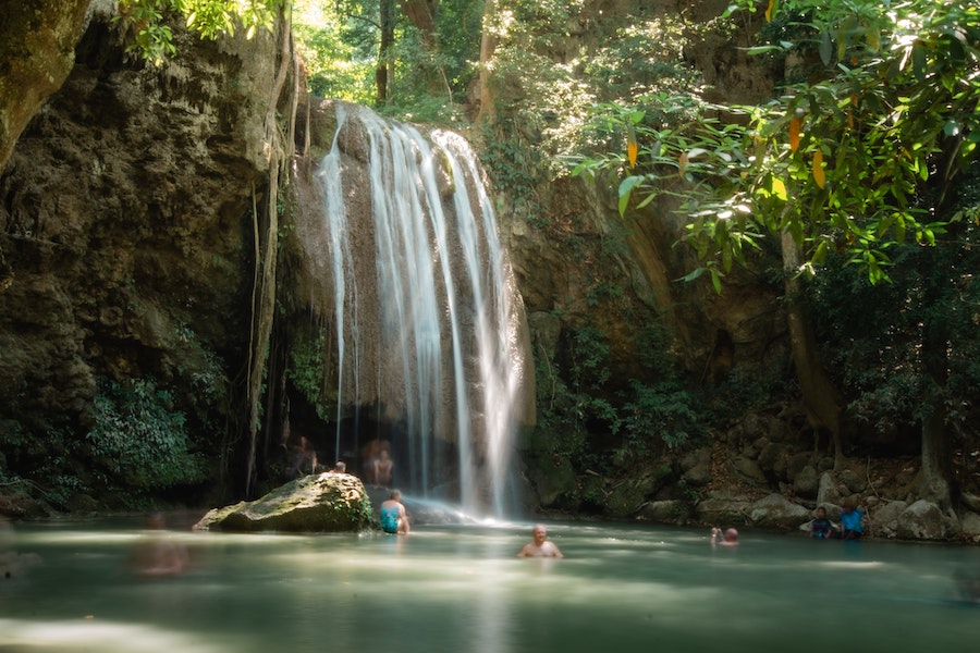 Cascades Erewan en Thaïlande