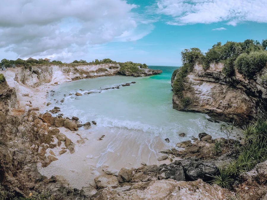 Île de Nusa Lembongan, proche de Bali, Indonésie