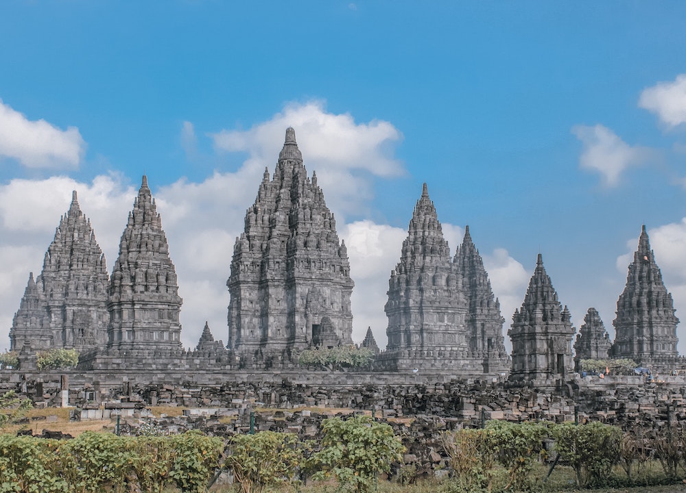 Temples suivantes à Prambanan, Indonésie