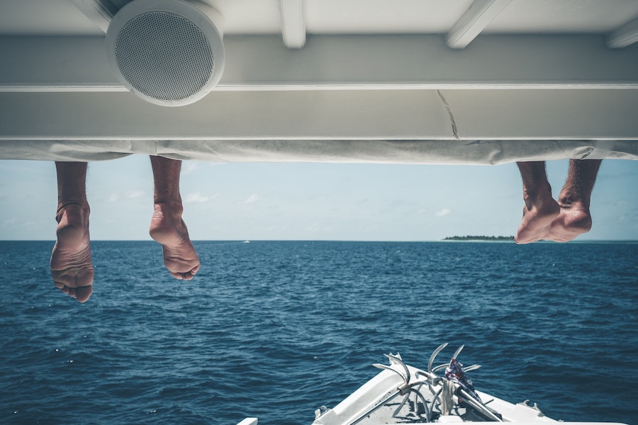 Croisière sur un bateau aux Maldives