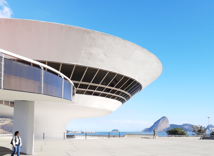 Musée d'art contemporain de NIterói au Brésil