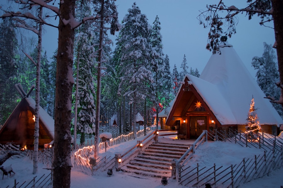 Rovaniemi, le village du Père Noël en Finlande