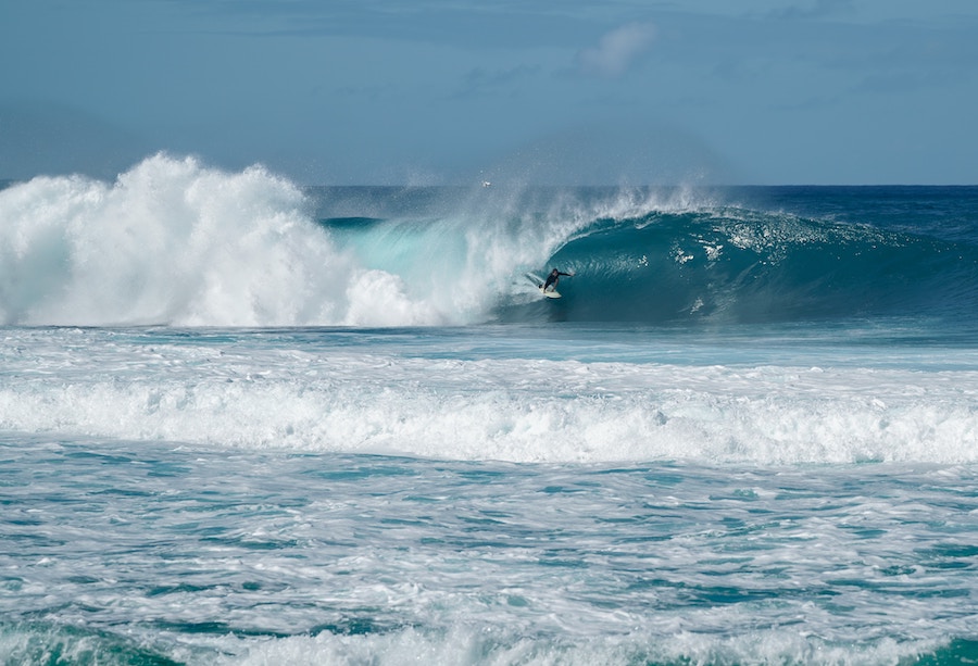 Spot de surf à Oahu Hawaï
