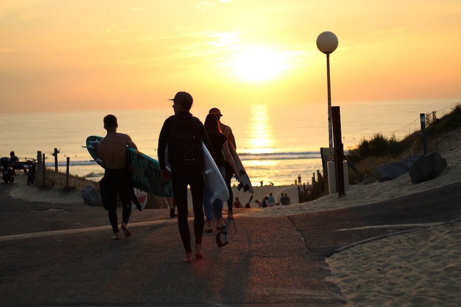 Hossegor capitale française du surf